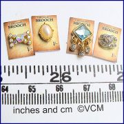 Set of 4 Brooches