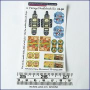 Make 12 Vintage Needlebooks - KIT