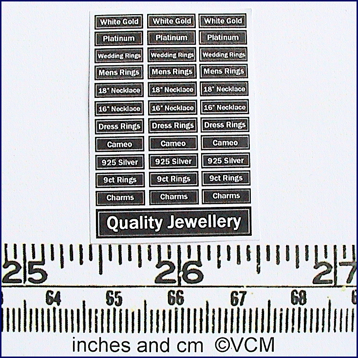 Jewel Labels