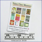 Make 12 Colourful Mini Button Cards Kit