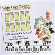 Vogue Button Card Kit with Buttons