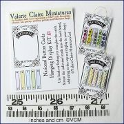 National Button Hanging Display Card Kit