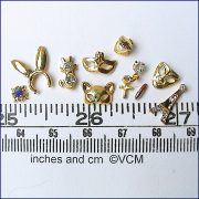 10 Quirky Mini Jewellery Findings - Ideal for Jewellery Projects! Set 4