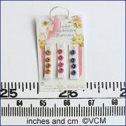 Lady Washington Buttons Hanging Display Card