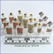 Make 5 x 3 Chemist Bottles Ideal for Shops - White - Special Offer Kit