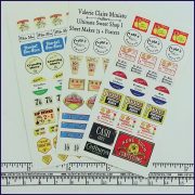 The 'Ultimate' Sweet Shop' Label Sheet - Makes 73+