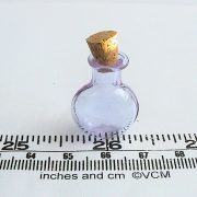 Pink Corked Flat Bottle