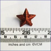 Glitter Red Star Tree Topper