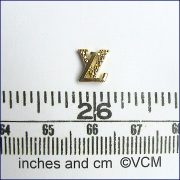 Designer Accessory - Gold LV