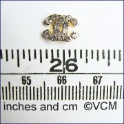 Designer Accessory - Gold Diamante CC