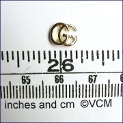 Designer Accessory - Gold GG