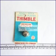 ORIGINAL SCALE Vintage Ephemera - Thimble Card